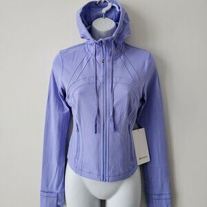 NWT LULULEMON DULI Dusty Lilac Soft Nulu Define Cropped Hooded Jacket Size 6
